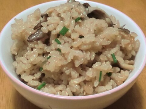 炊き込み★まいたけごはん醤油味